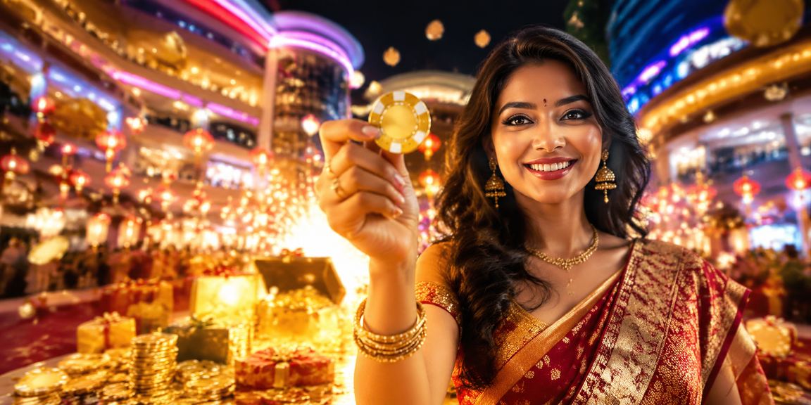 রংপুরে নিয়ন আলোয় অনলাইন স্লট গেম খেলার দৃশ্য